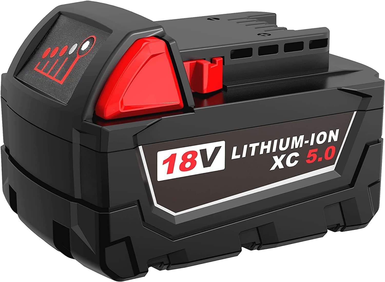 S SKSTYLE 5.0Ah Battery for Milwaukee M18 48-11-1850 Lithium-Ion 18V Battery 48-11-1852