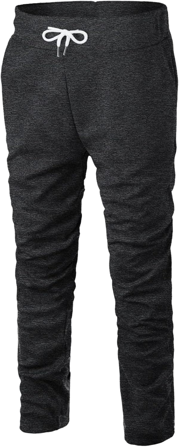 Ohoo Sweatpants for Men with Pockets Running Jogging Workout Track Pants