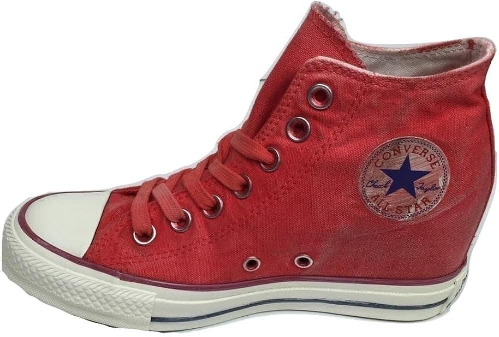 Converse Womens Chuck Taylor Lux Mid Canvas Trainers