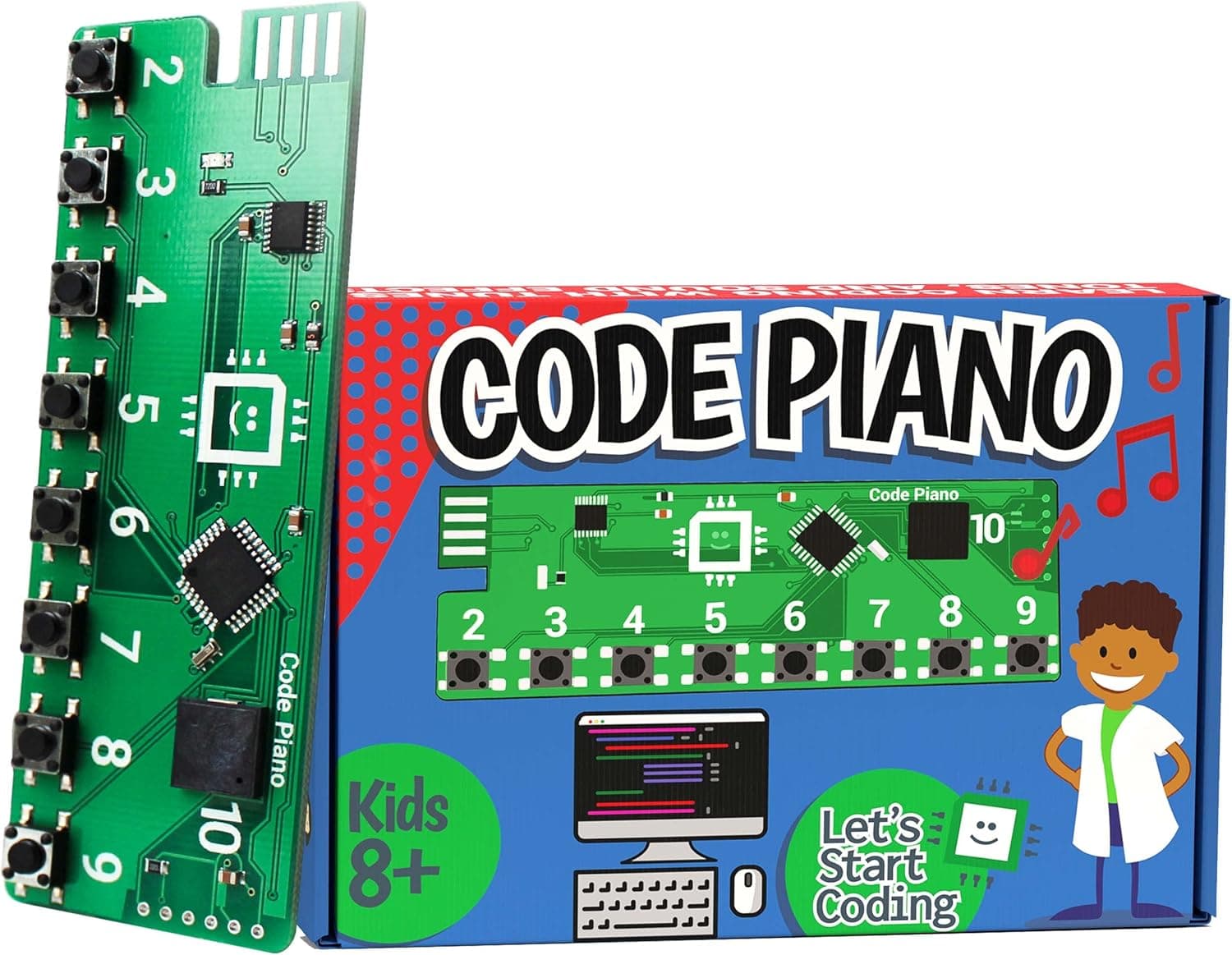 Let's Start Coding Code Piano