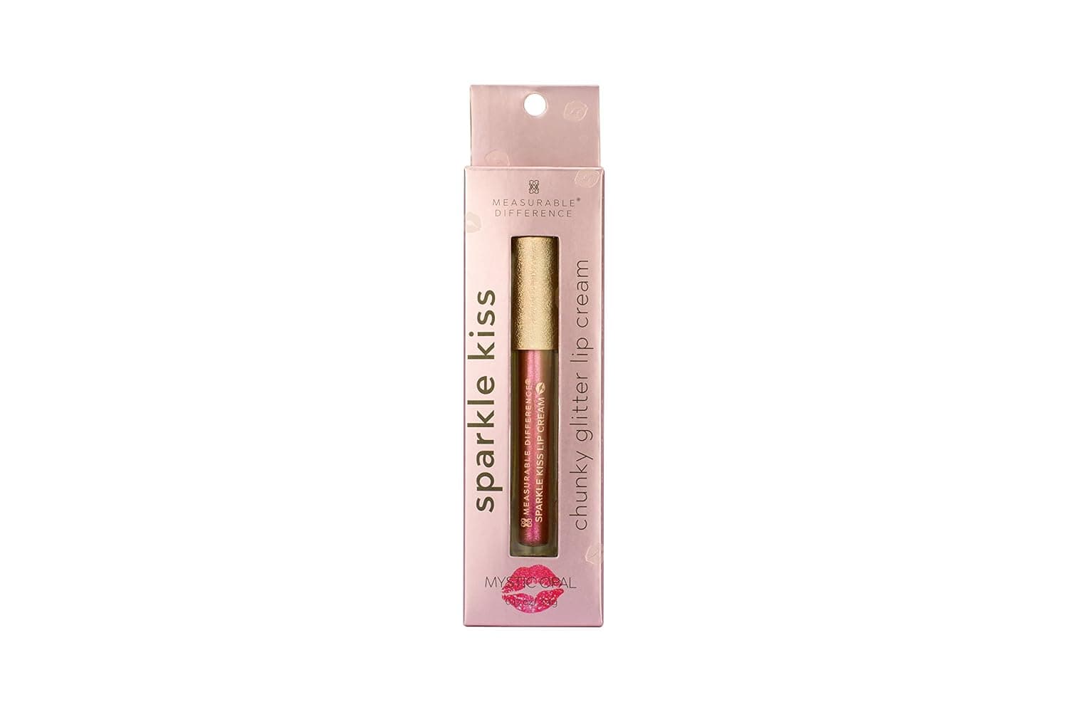 Measurable Difference Sparkle Kiss Lip Cream, Mystic Opal, 2 count