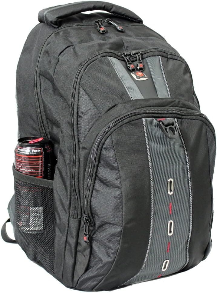 The Neptune 16" Laptop Computer Backpack Color: Gray