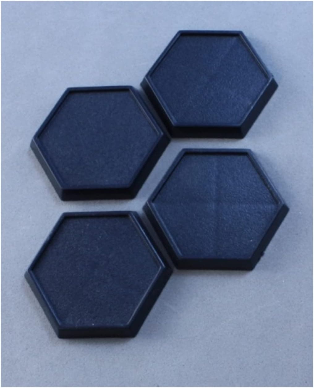 Reaper RPR74029 1in Hex Plastic Miniature Gaming Base (Pack of 20) Miniatures