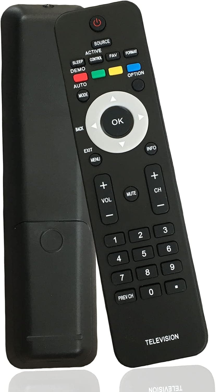 Replacement Remote Control for Philips TV 42PFL3603D/27 55PFL5706/F7 47PFL3603D 47MF439B 52MF438B