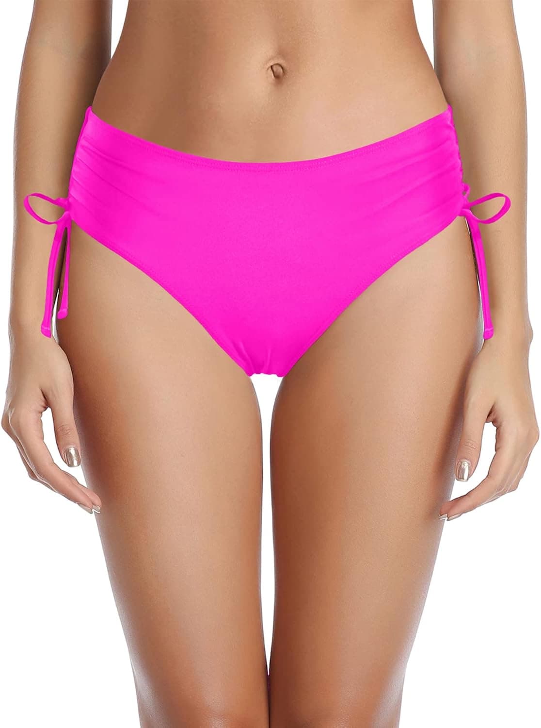 Tempt Me Women Bikini Bottoms Side Tie Adjustable Bathing Suit Swimsuit Cheeky Swim Bottom