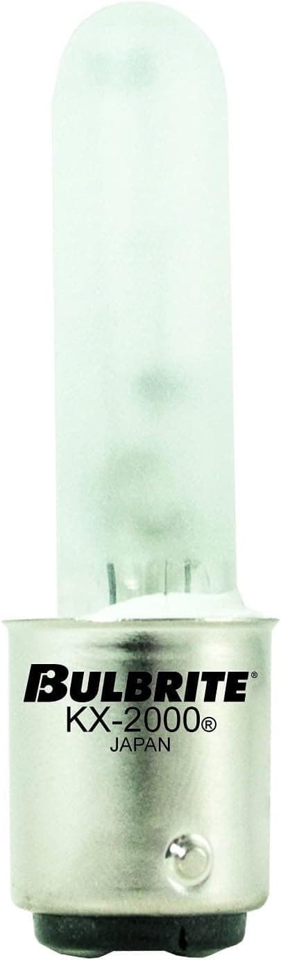 Bulbrite KX60FR/DC Double-Contact Bayonet Base (BA15D) Light Bulb, 1 Count (Pack of 1), Frost