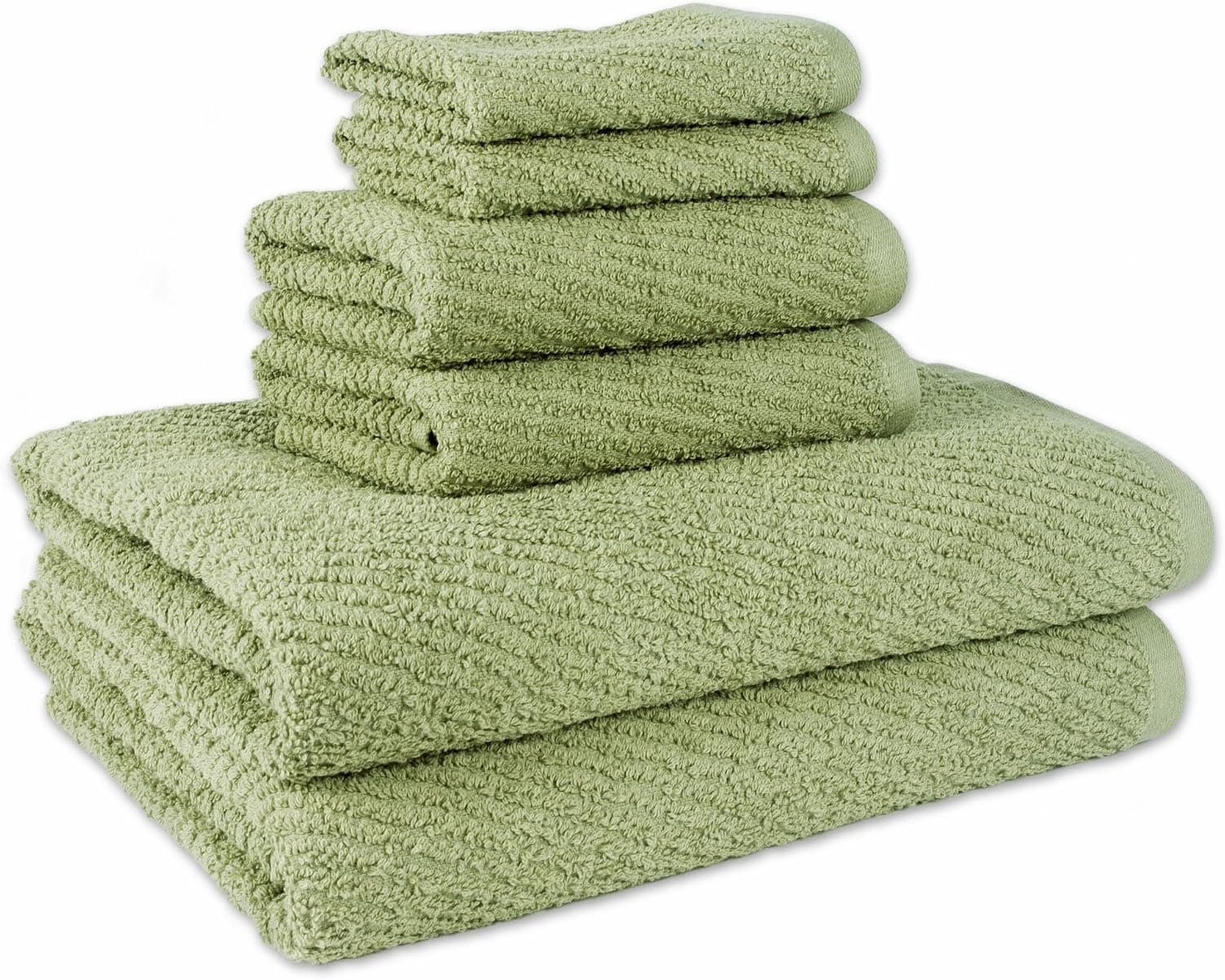 Revere Mills Thyme Flash Dry Six Piece Bath Set