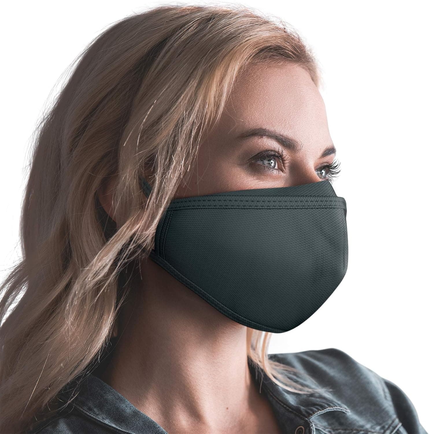 Stark's Premium Washable Face Mask - Fits Men and Women - Anti Fog - Graphite