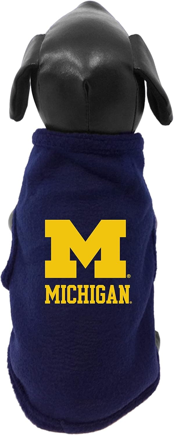 All Star Dogs NCAA Collegiate Polar Fleece Dog Sweatshirt (Tiny)