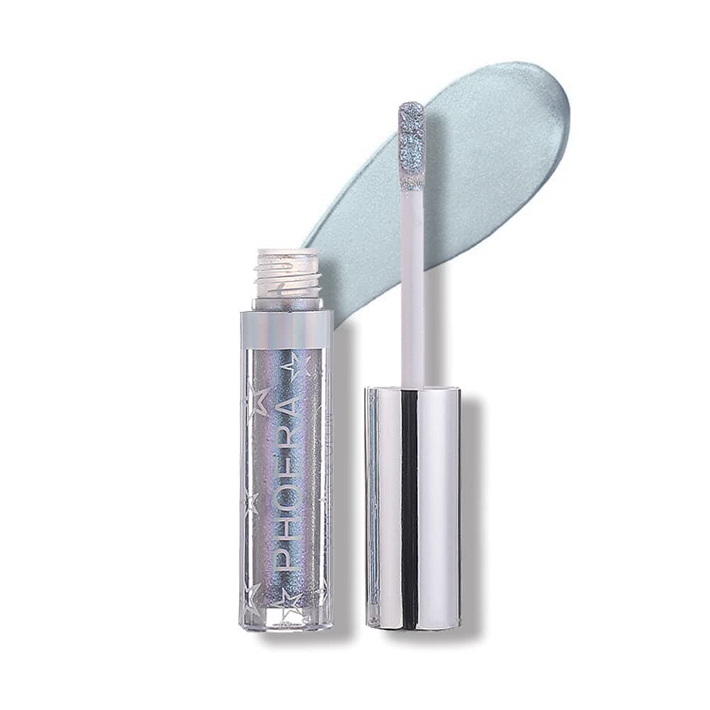 KDOWES Liquid Eyeshadow, Waterproof Glitter Shimmer Sparkle Eye Stick Easy To Wear Long Lasting Eyeliner Eye Pencil Makeup Cosmetics（A111
