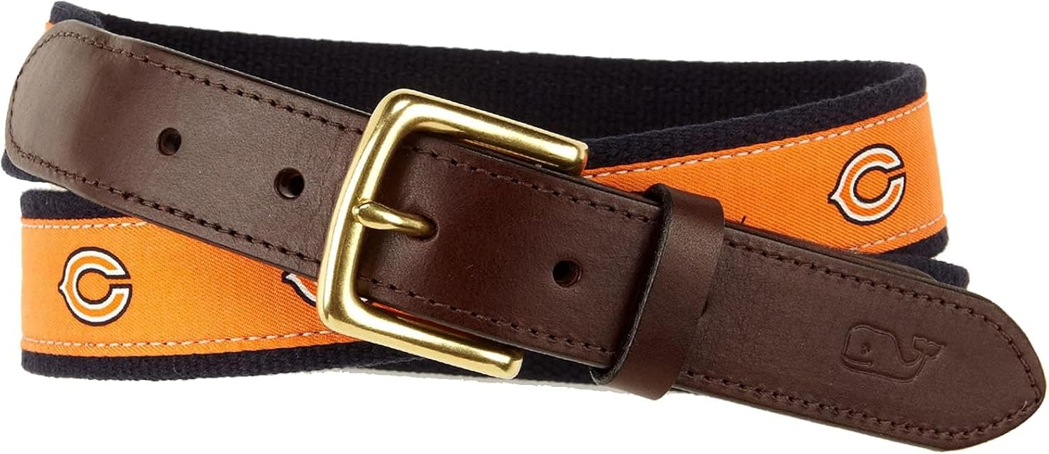 NFL Chicago Bears Canvas Club Belt