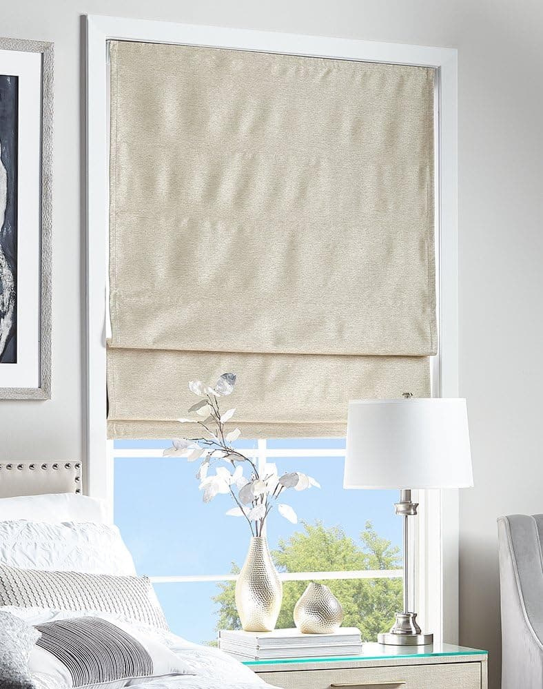 Curtainworks Harmony Window Shade, 23" W x 64" L, Stone