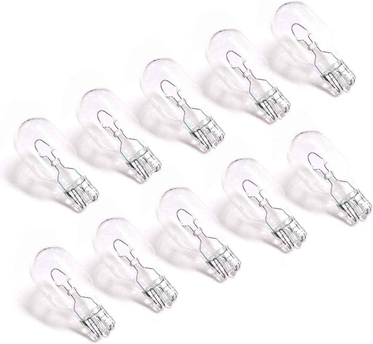 eTopLighting |10 Pack| T5-12V-12W 12V 12W Low Voltage T5 Wedge Base Replacement Bulb