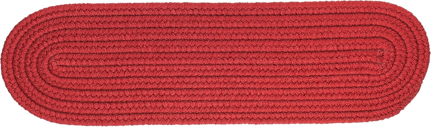 Solid Stair Tread, Brilliant Red