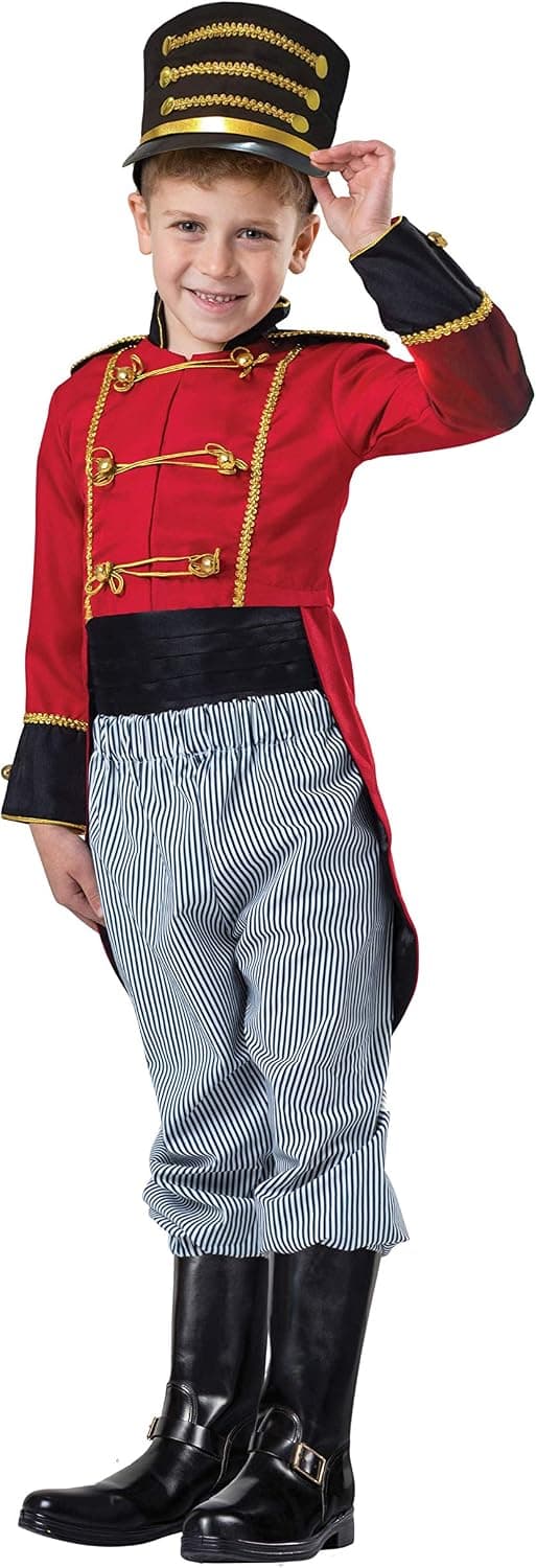 Dress Up America Nutcracker Costume for Boys - Toy Soldier Uniform Dress Up for Kids