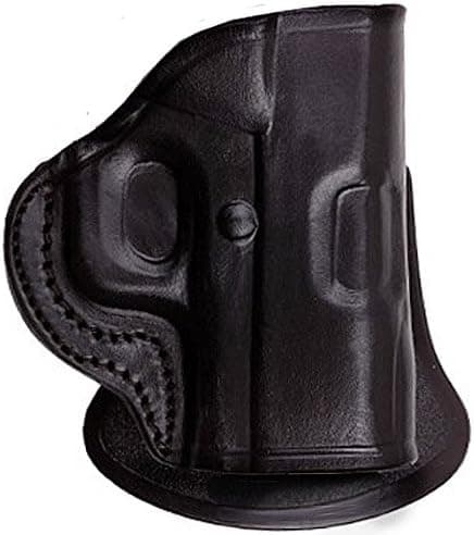 Tagua Gunleather Springfield XD-S PD2 Quick Draw Paddle Gun Holster, Black, Right Hand