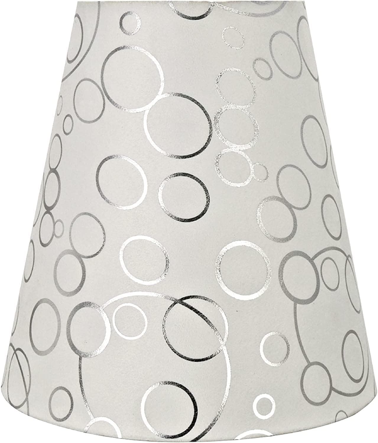 Aspen Creative 32891A, Transitional Hardback Empire Shaped Spider Construction Lamp Shade in White, 12" wide (7" x 12" x 12 1/2")