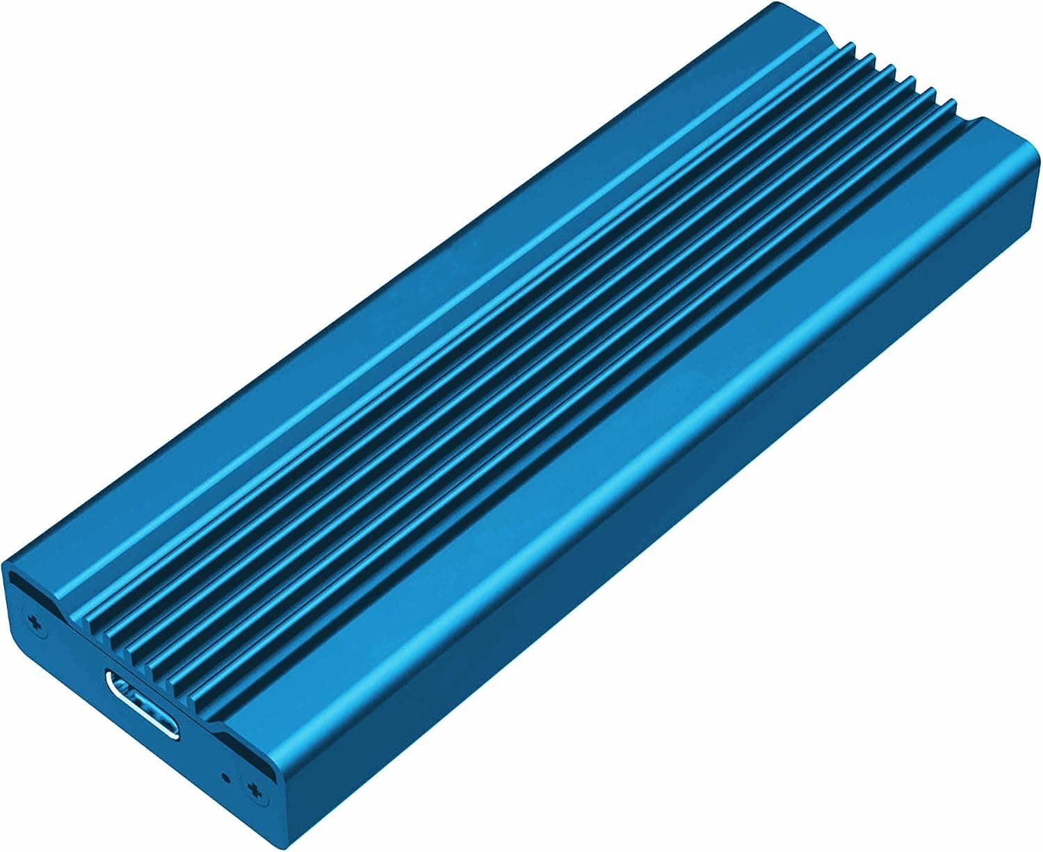 External Hard Drive Type C USB 2.0 Portable 1TB 2TB Hard Drive External HDD Compatible for Mac Laptop and PC  (2tb, Blue)
