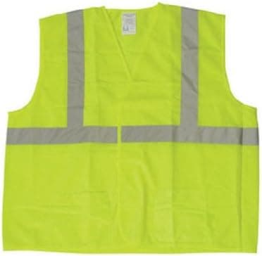 Safety Flag C2ANSI-GN-4XL/5XL Class 2 Safety Vest, Green, 4X-Large/5X-Large