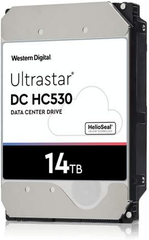 Western Digital Ultrastar DC HC530 HDD 14TB 7.2K RPM SATA 6GB/S 512MB Cache 3.5-Inch Enterprise Data Center Hard Drive | WUH721414ALE6L4 | Bundle with Compatily Aluminum Screw Driver Kit