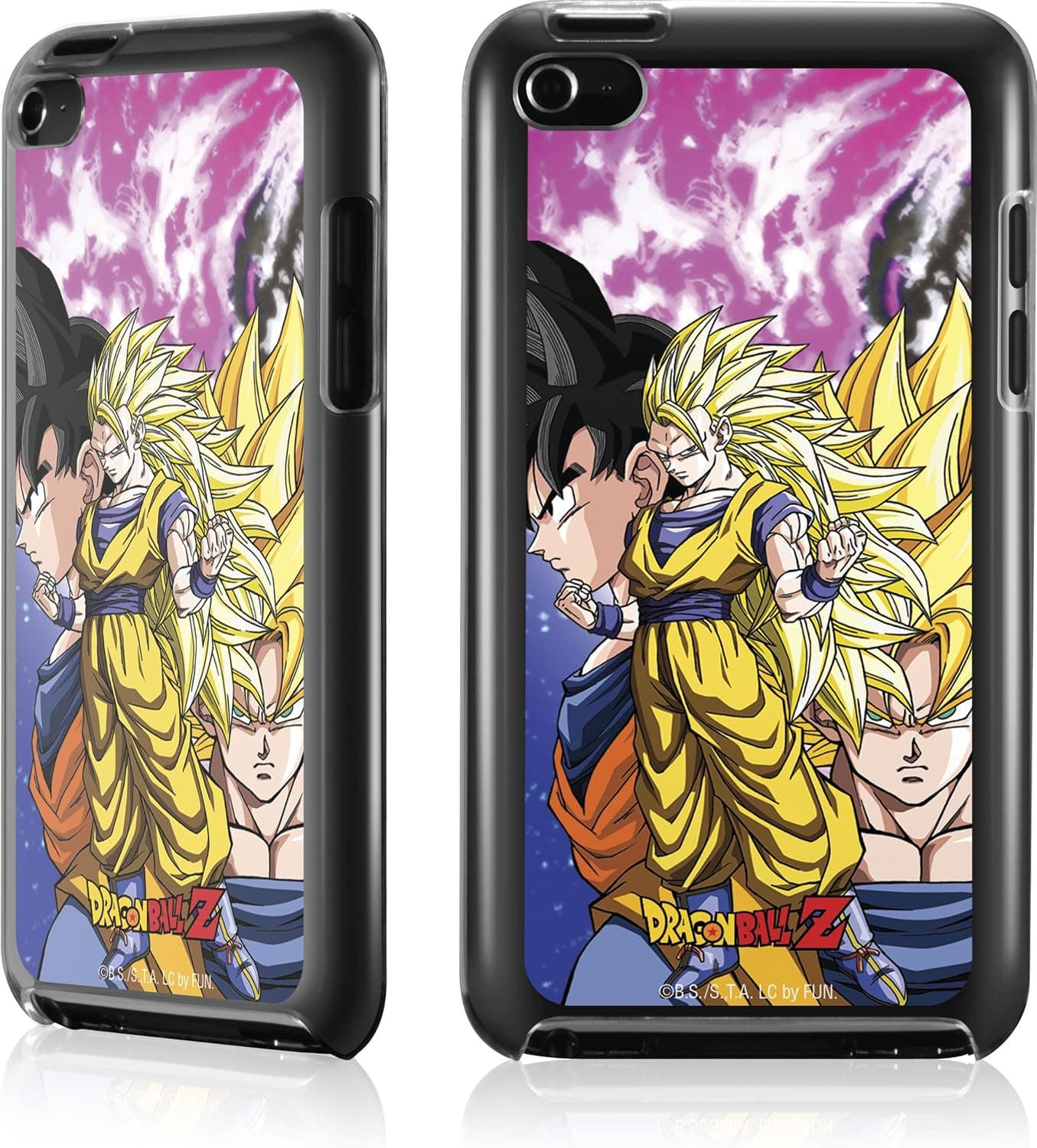 Skinit Dragon Ball Z Goku Forms for LeNu Case for Apple iPod Touch (4th Gen)