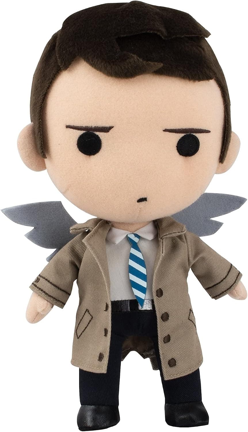 QMx Supernatural Castiel Q-Pals Plush, Multicolor, 18" (33516)