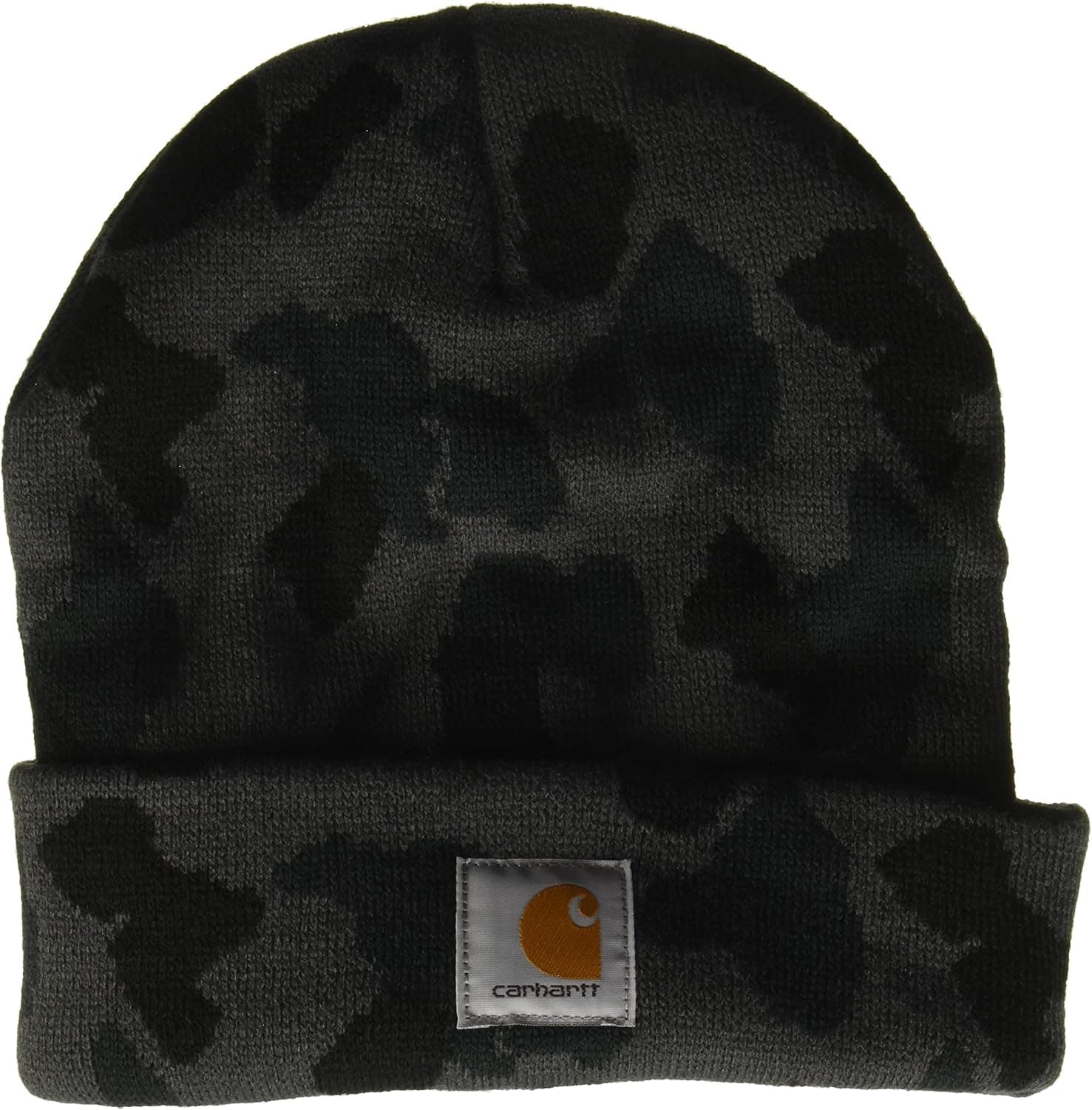 Carhartt Men's Knit Cuffed Camo Beanie