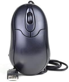 iMicro MO-M10U USB Optical Mouse (Black), Bulk