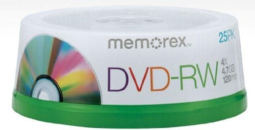 Memorex 4x DVD-RW Media
