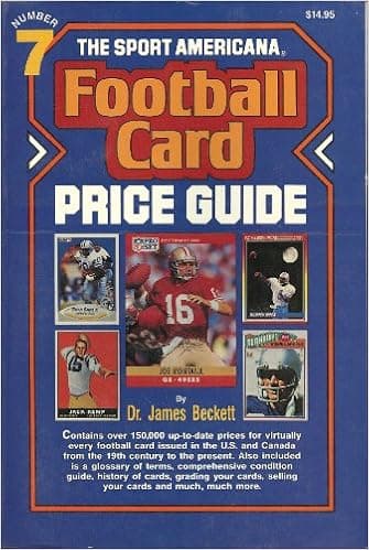 The Sport Americana Series Football Card Price Guide No. 7
