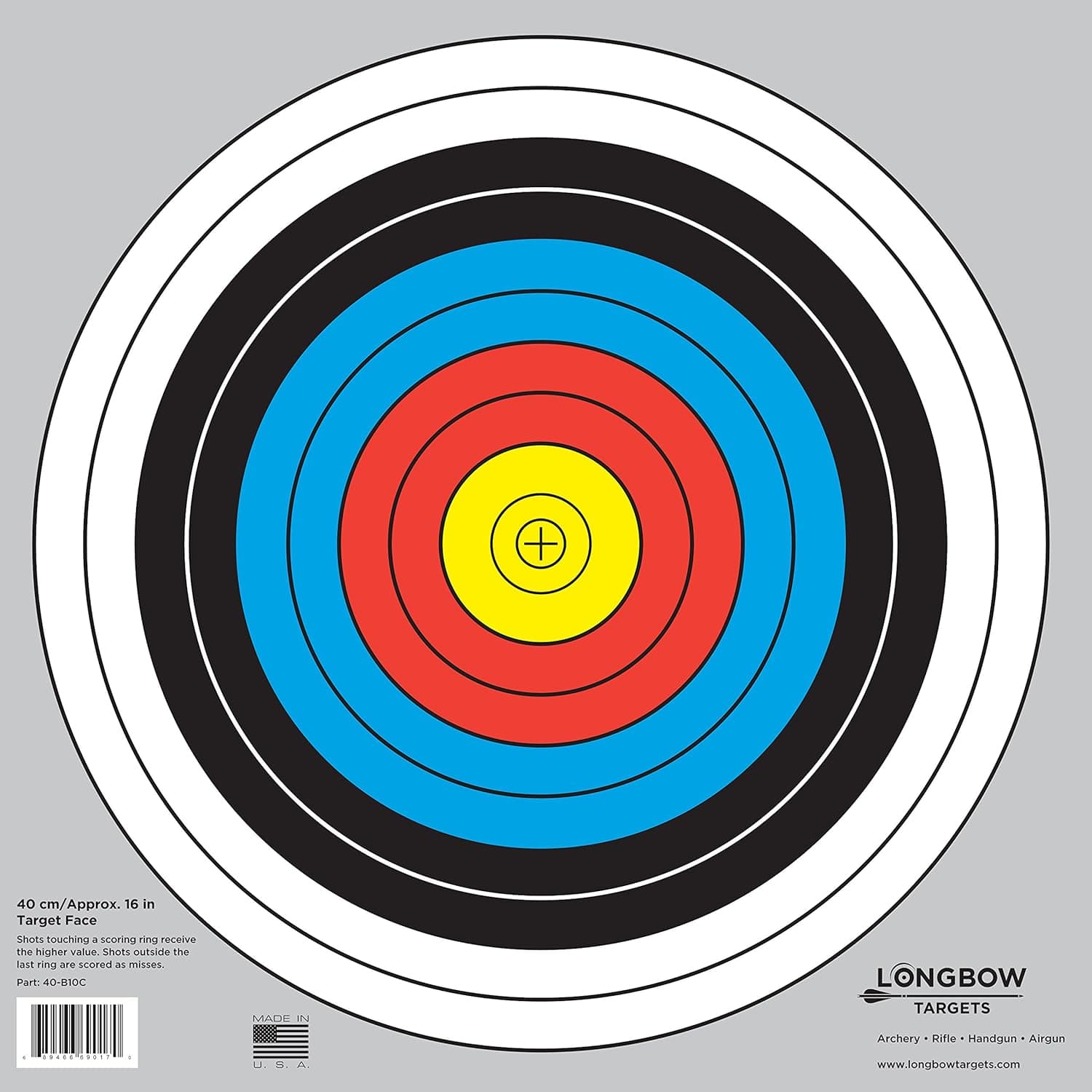 Archery 40cm & 80cm Targets by Longbow