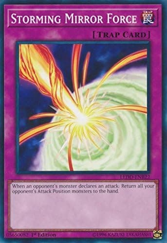 Yu-Gi-Oh! Storming Mirror Force - LEDD-ENB22 - Common - 1st Edition - Legendary Dragon Decks (1st Edition)