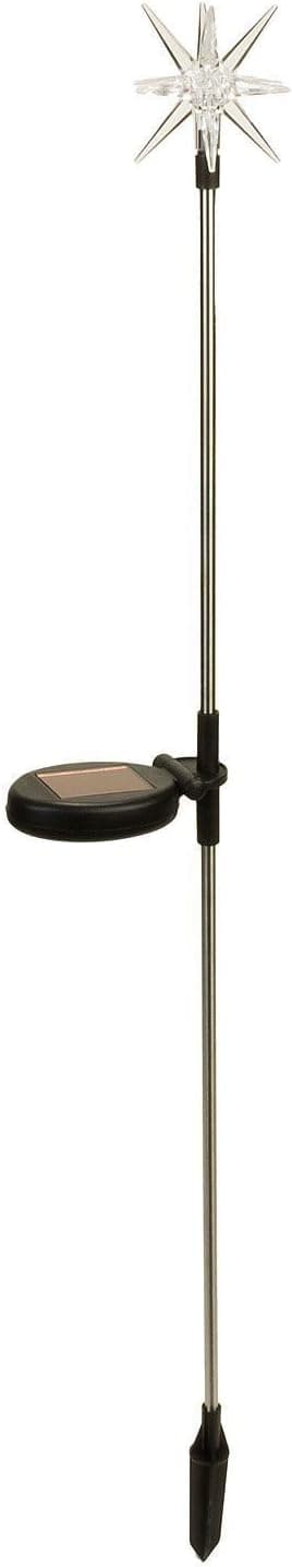 Unido Box Starburst Solar Garden Stake Light LED Color-Changing, Set of 2