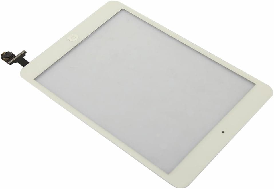 White Touch Screen Glass Digitizer IC Chip Front Lens Replacement For iPad Mini+Full Tool Kit