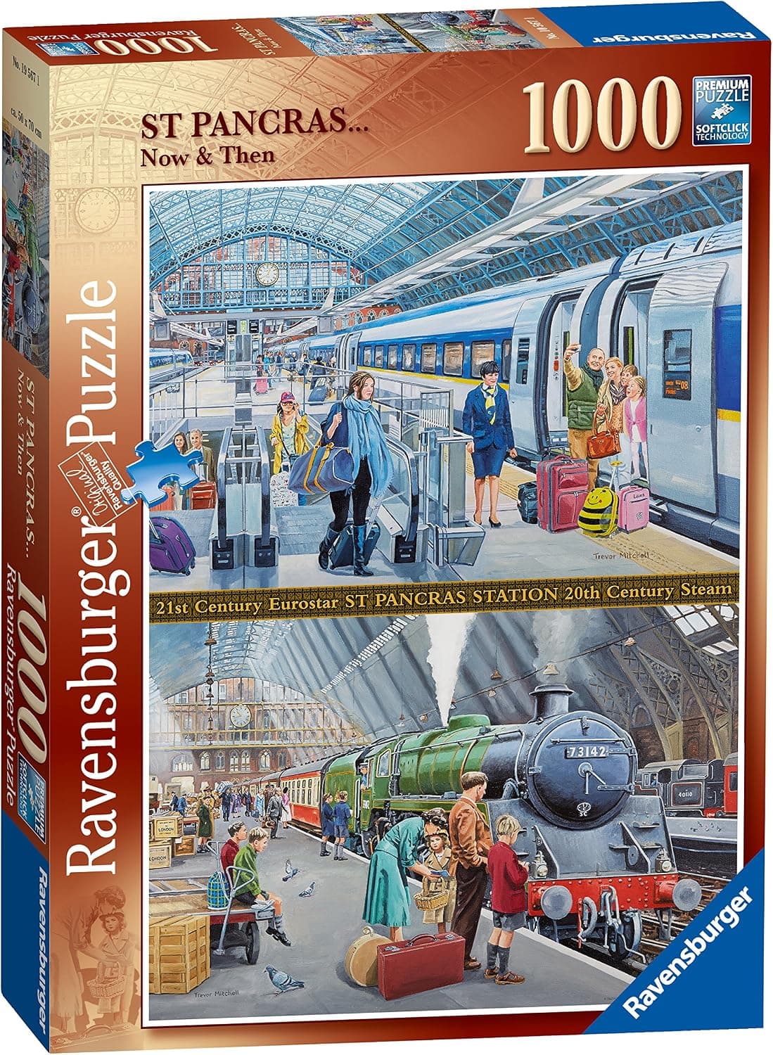 Ravensburger "st Pancras Now And Then" Jigsaw Puzzle (1000-piece)
