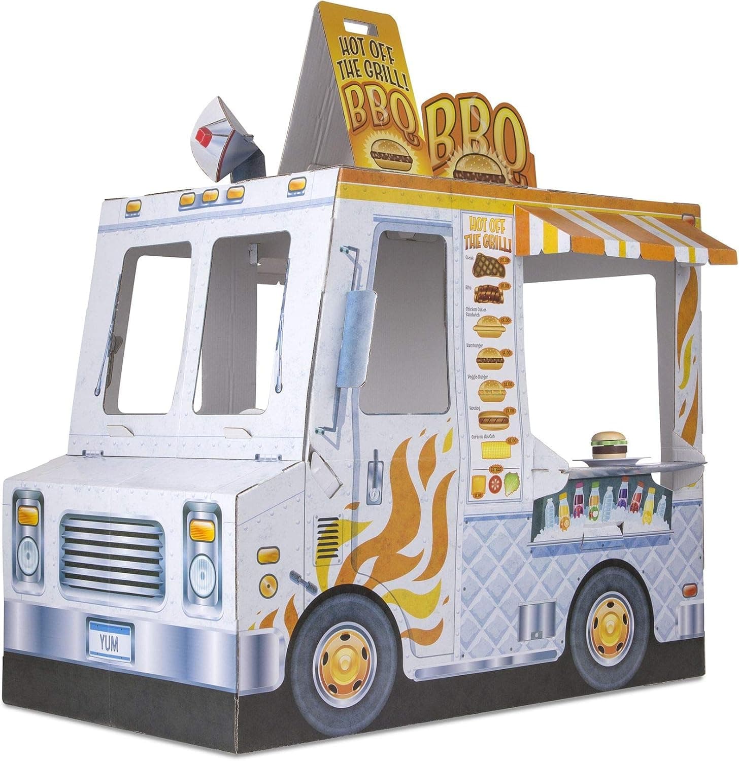 Melissa & Doug Food Truck Indoor Playhouse