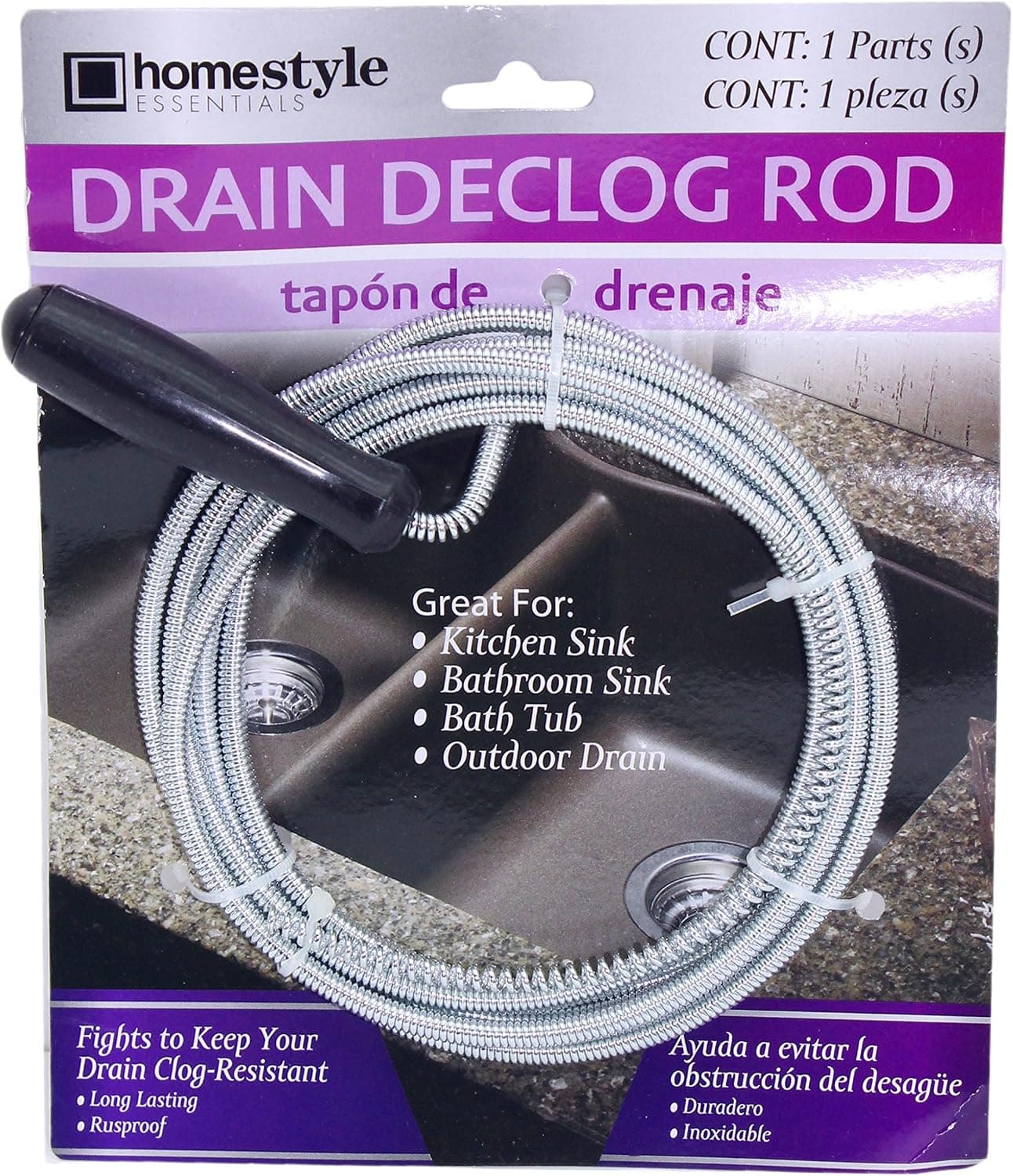 Drain Declog Rod