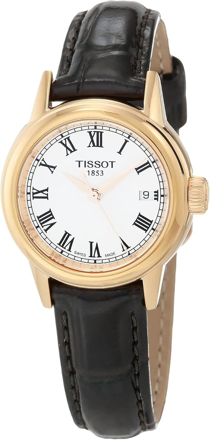 Tissot Women's T0852103601300 Analog Display Swiss Quartz Brown Watch