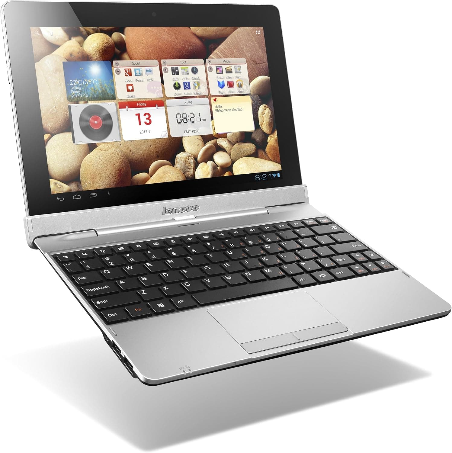 Lenovo Idea S2110 Tablet 10.1-Inch 16 GB Tablet with Keyboard