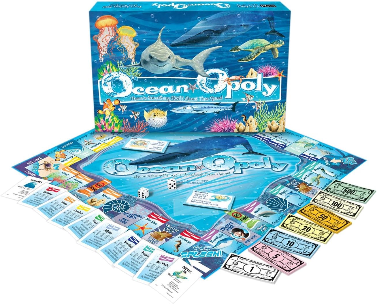 Ocean-Opoly Monopoly Board Game