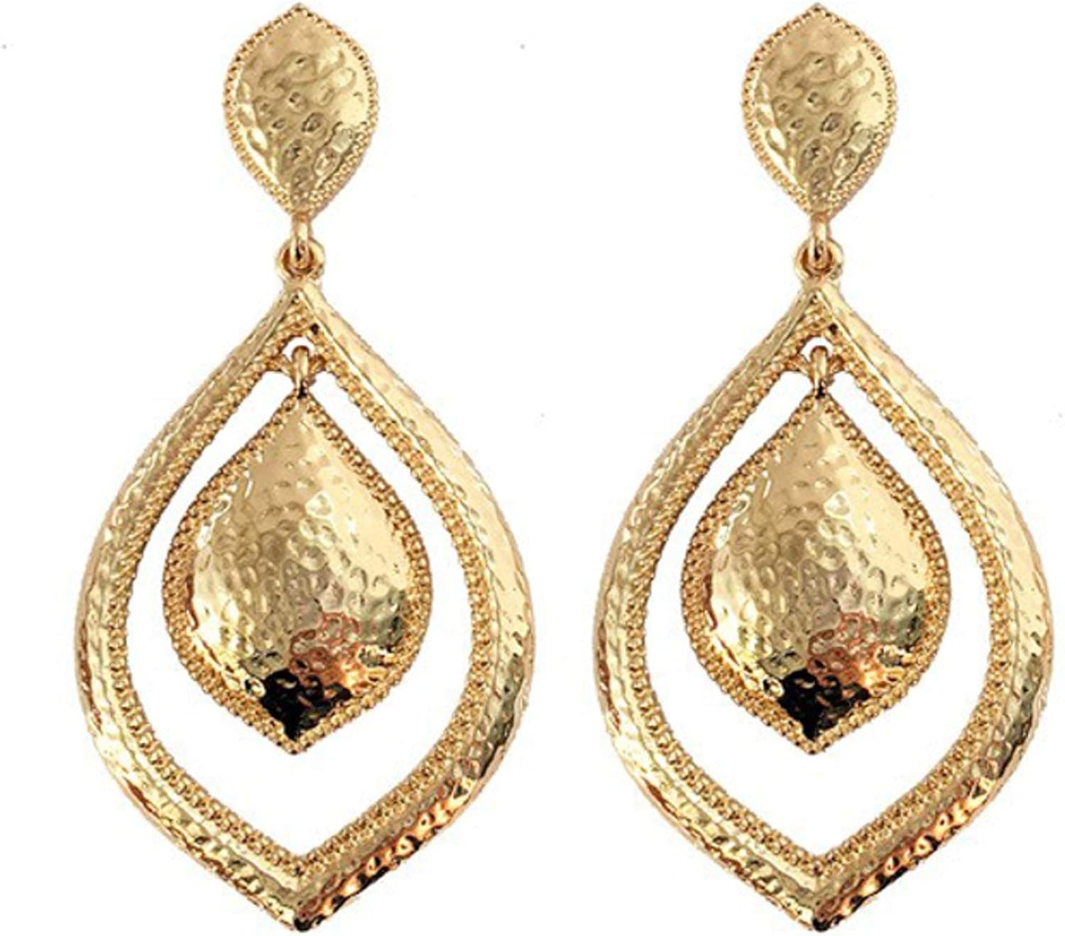 Moroccan Teardrop Earrings Big Chandelier Earrings Princess Jasmine Earrings Hammered Drop Earrings Teardrop Dangle earrings Egyptian Goddess Earrings Chain Link Tassel Earrings