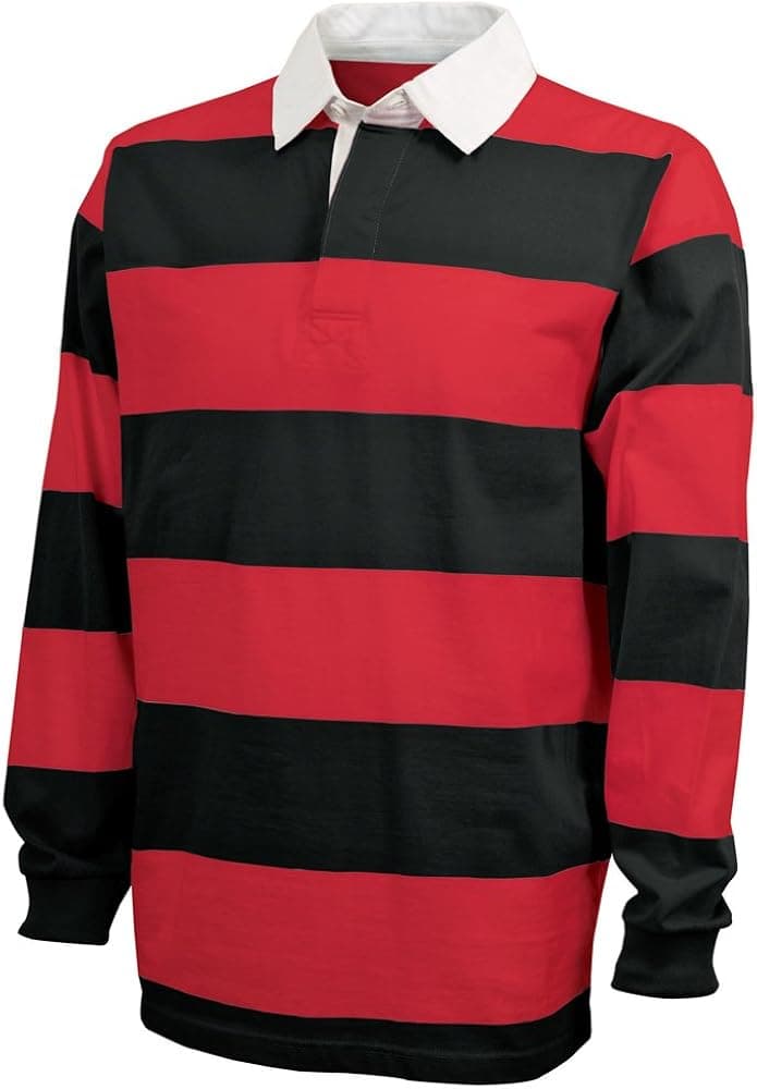 Charles River Apparel Men's Classic Rugby Shirt