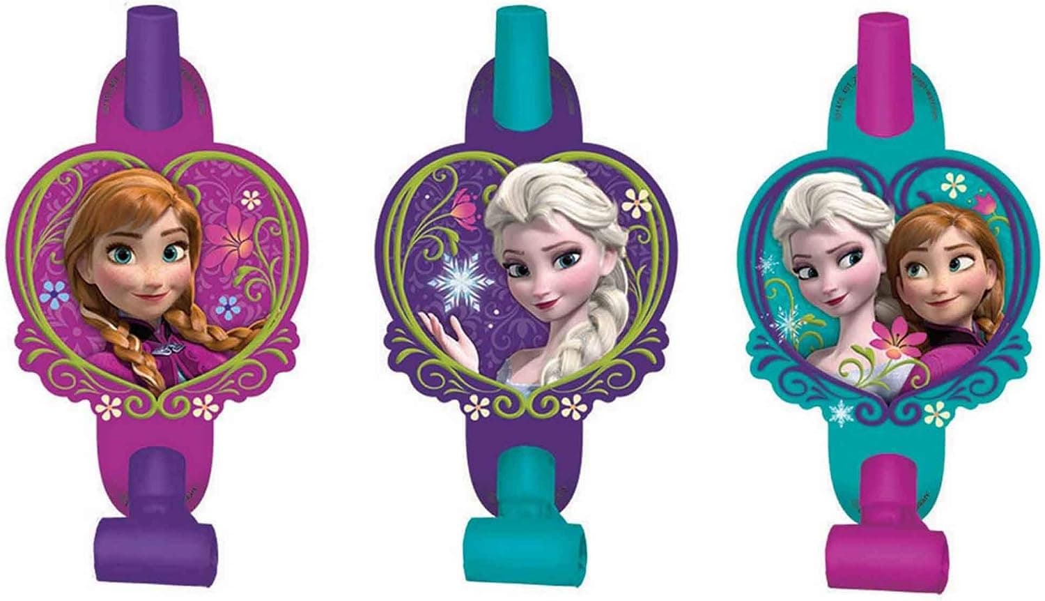 American Greetings Frozen Party Blowers, 8-Count