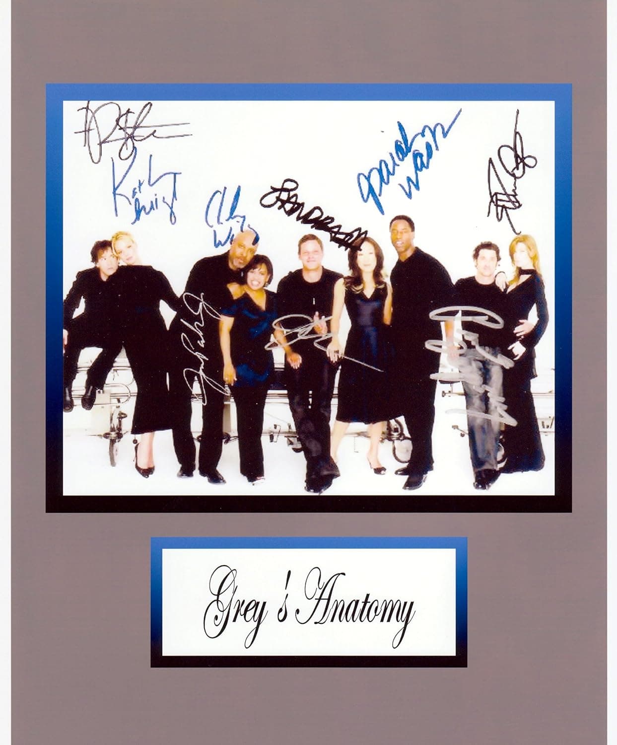 Kirkland Grey's Anatomy, 8 X 10 Photo Autograph on Glossy Photo Paper