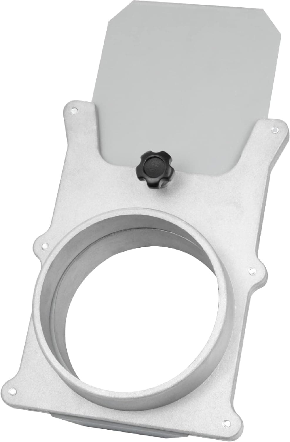 POWERTEC 70135V 4" Aluminum Blast Gate for Dust Collector, Dust Collection Fittings