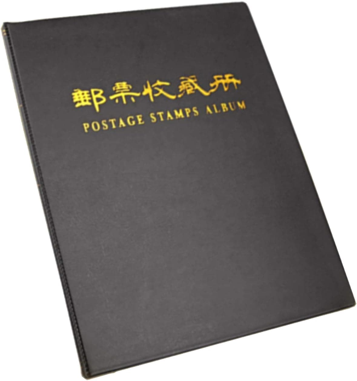 MUDOR Stamp Albums Stockbook for Professional Collectors, 20 Page(10 Sheet), 5 Rows Pockets per Side,Black