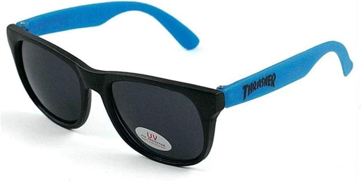 Thrasher Men's Skate Mag Logo Shades Sunglasses Blue