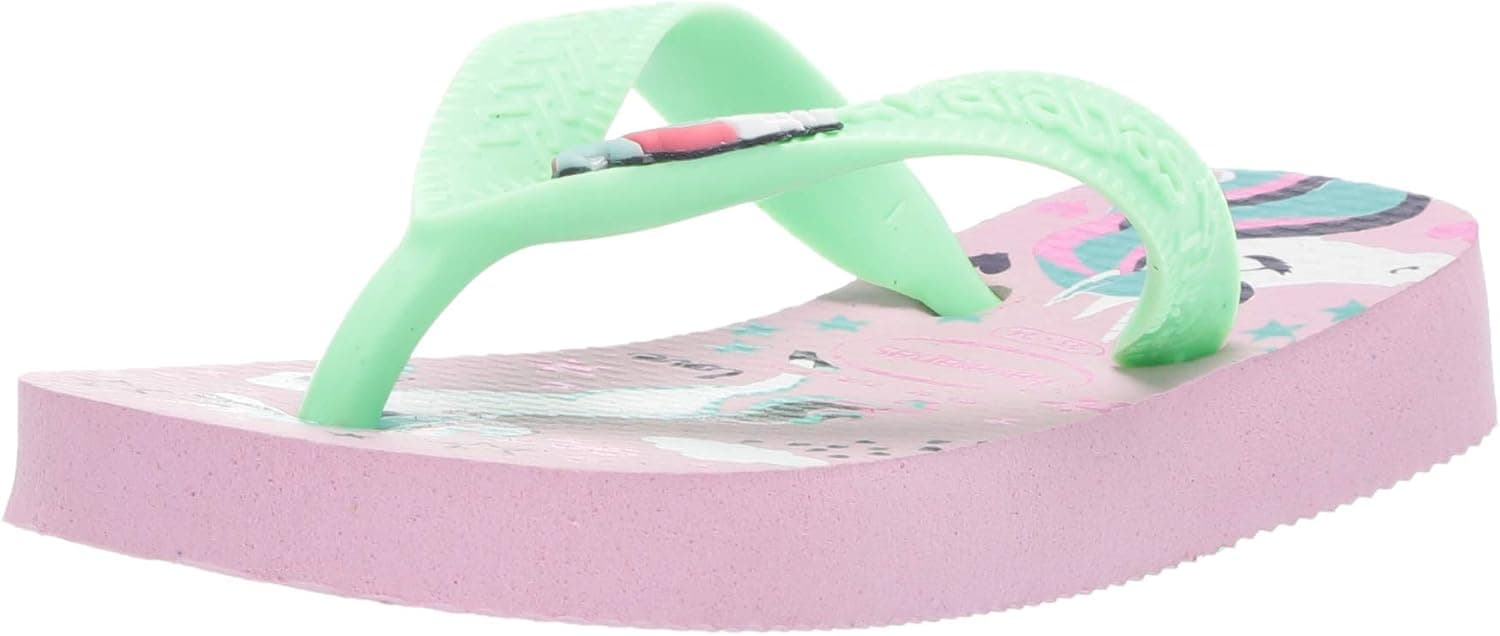 Havaianas Kid's Fantasy Flip Flop Sandal, Rose Quartz, 11/12 M US Little Kid