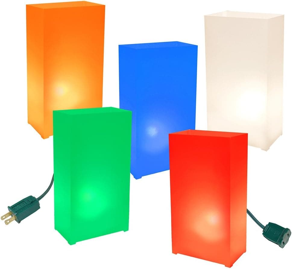 Lumabase 60710 Electric Luminaria Kit, Multicolor