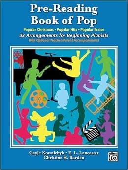 Pre-Reading Book of Pop: 32 Arrangements for Beginning Pianists